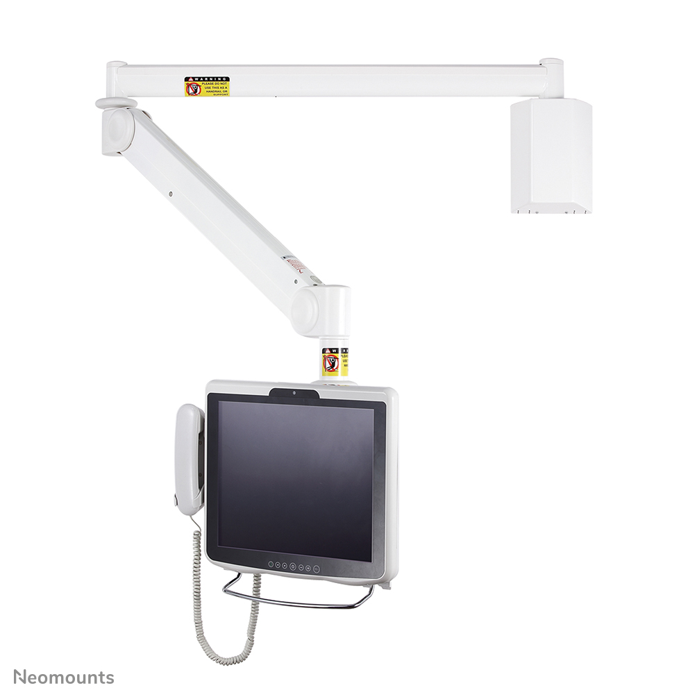 Neomounts FPMA-HAW100HC Support mural pour écran médical 10-32" - h0-170 cm - ressort à gaz